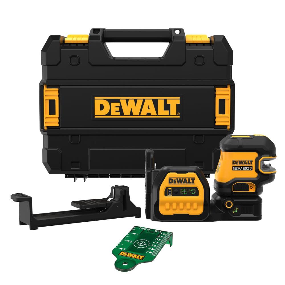 DEWALT 20V MAX 2 Spot Green Laser Cordless Bare Tool - Ascmtools