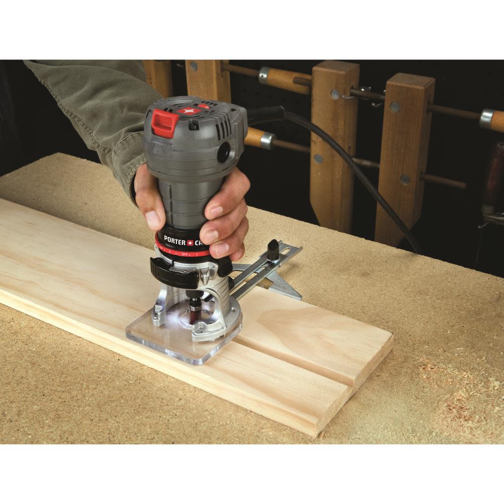 Porter Cable 4.5 Amp Single Speed 1/4 In. Laminate Trimmer - Ascmtools