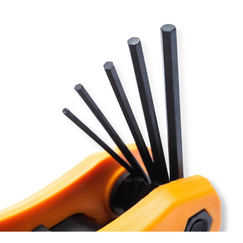 GEARWRENCH SAE/Metric Short Arm Folding Hex Key Set 17pc - Ascmtools