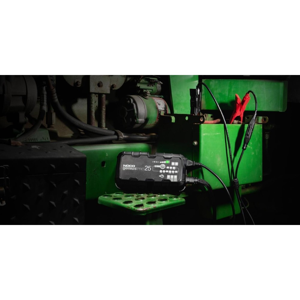 Noco Smart Battery Charger 6V/12V/24V 25A Multi Voltage - Ascmtools