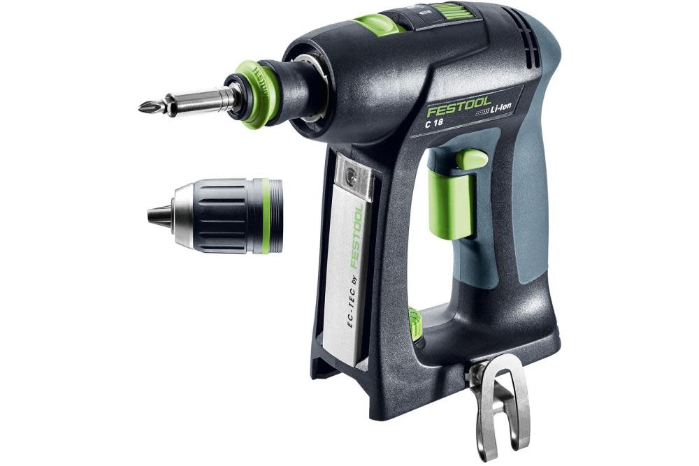 Festool Cordless Drill C 18 Li-Basic Bare Tool - Ascmtools