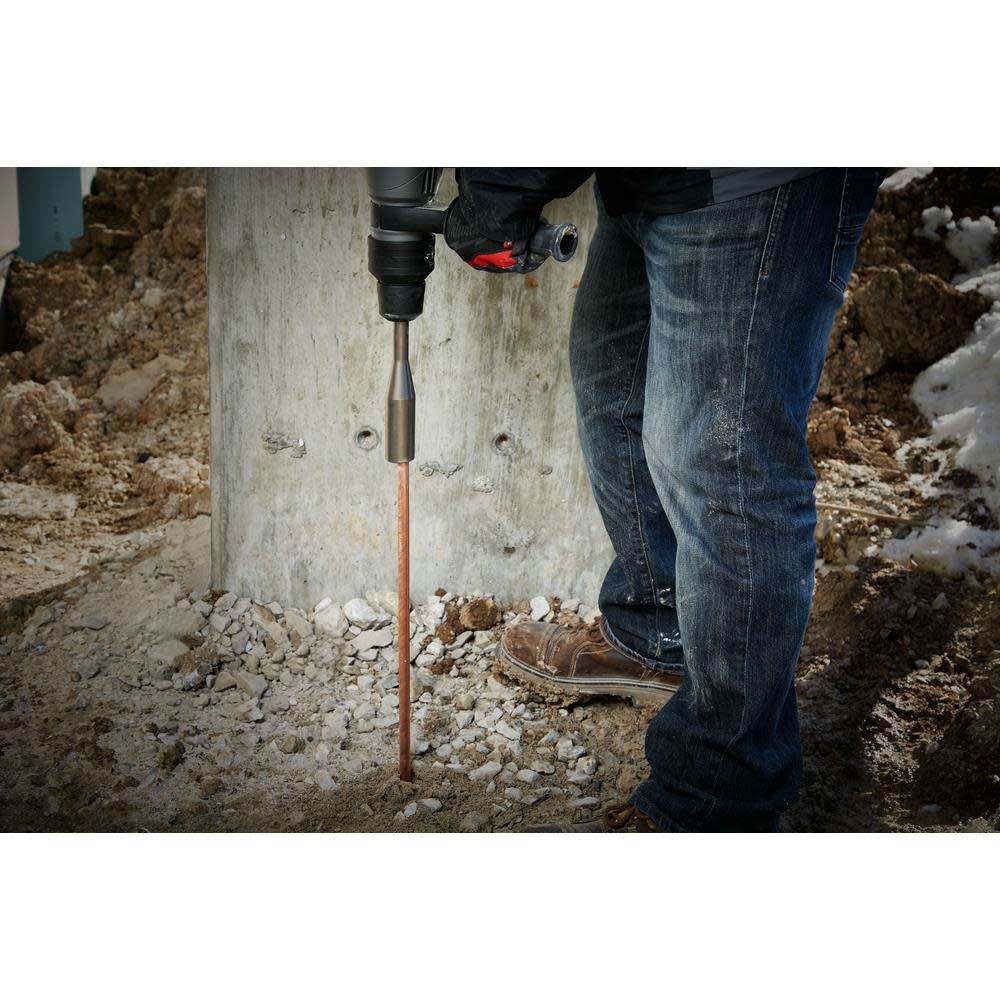 Milwaukee SDS-Max 9-3/4 in. Demolition Ground Rod - Ascmtools