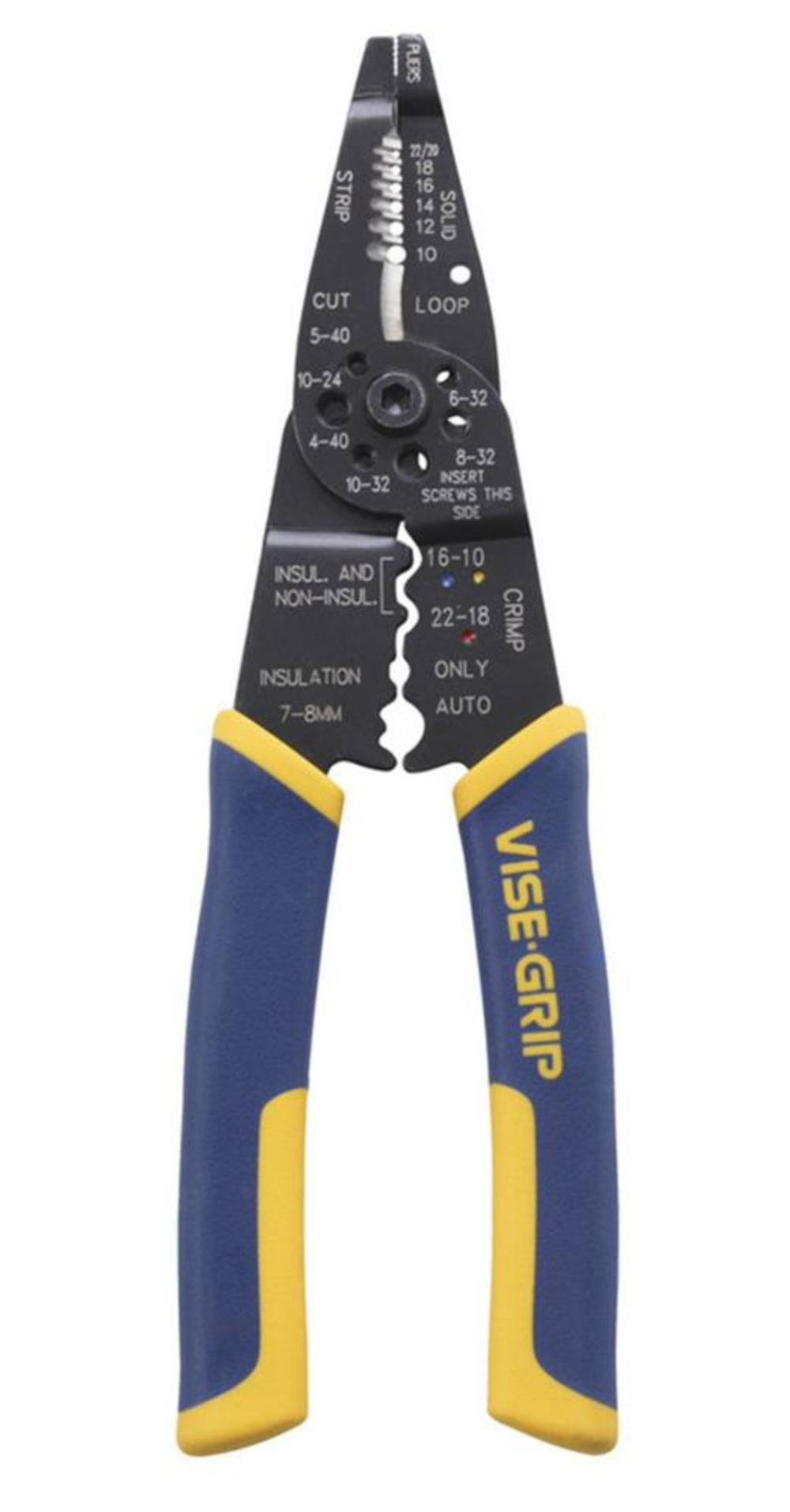 Irwin 8 In. Multi Tool Stripper Cutter Crimper - Ascmtools