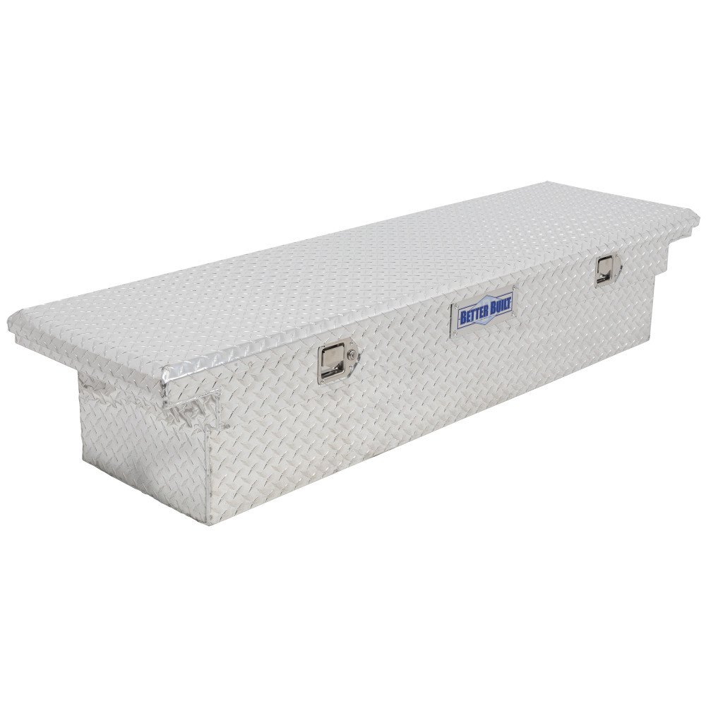 Better Built 69″ Saddle Truck Box Low-Profile Brite Aluminum - Ascmtools