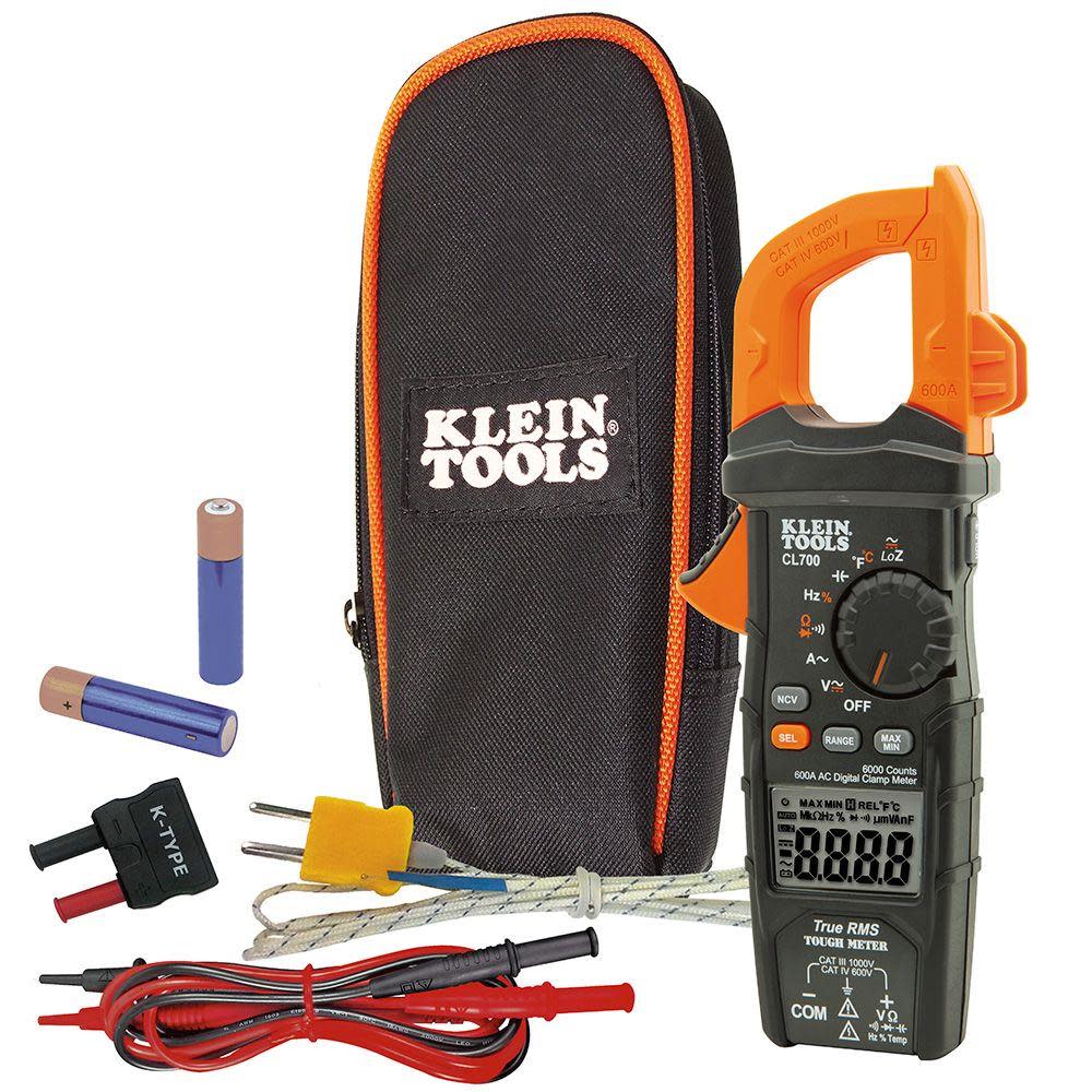 Klein Tools Digital Clamp Meter AC Auto LoZ - Ascmtools
