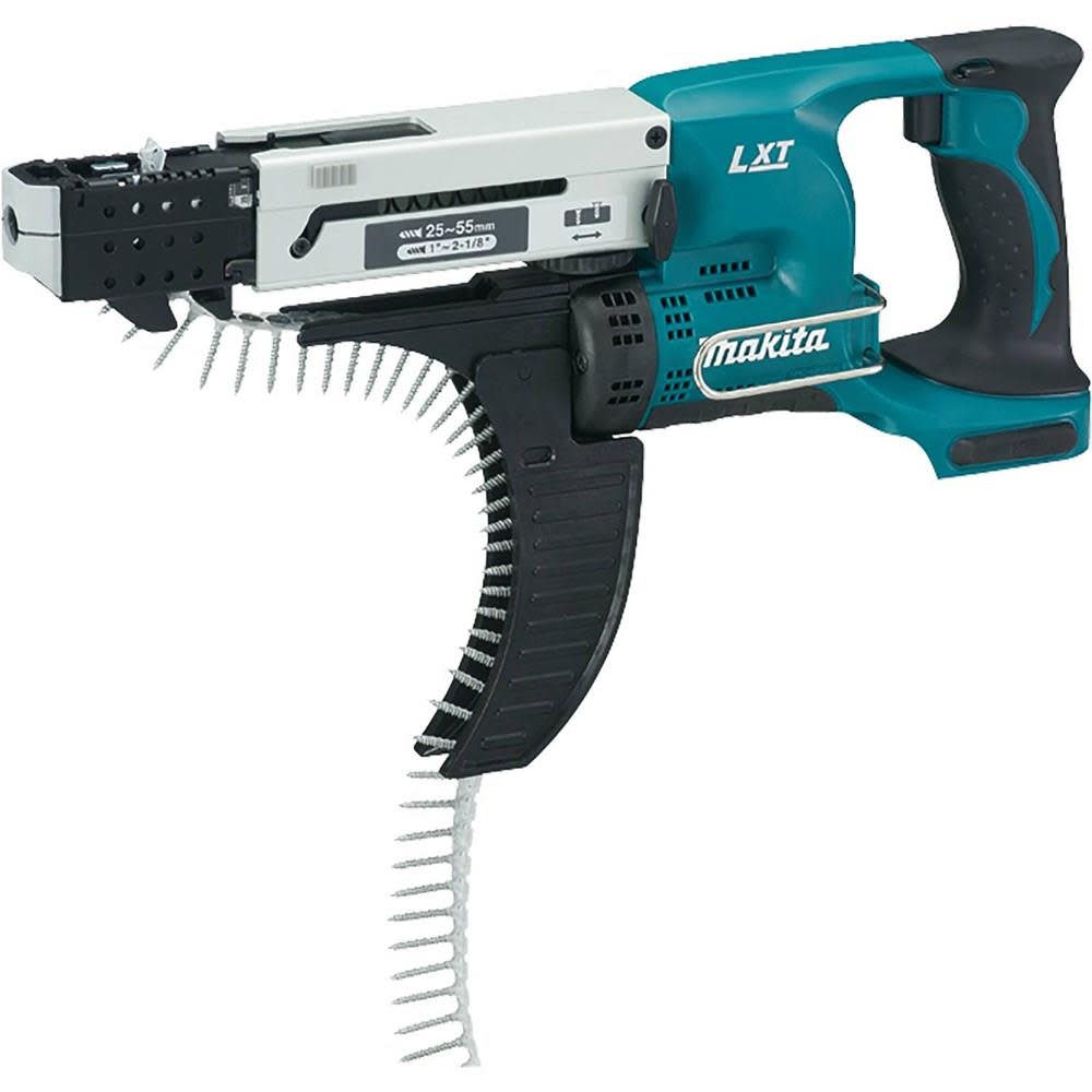 Makita 18 Volt LXT Lithium-Ion Cordless Auto Feed Screwdriver (Tool Only) - Ascmtools