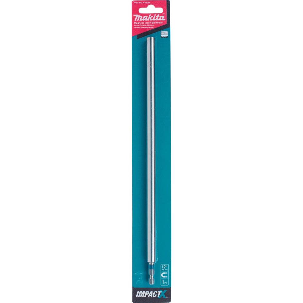 Makita Impact X 12 One Piece Magnetic Insert Bit Holder - Ascmtools