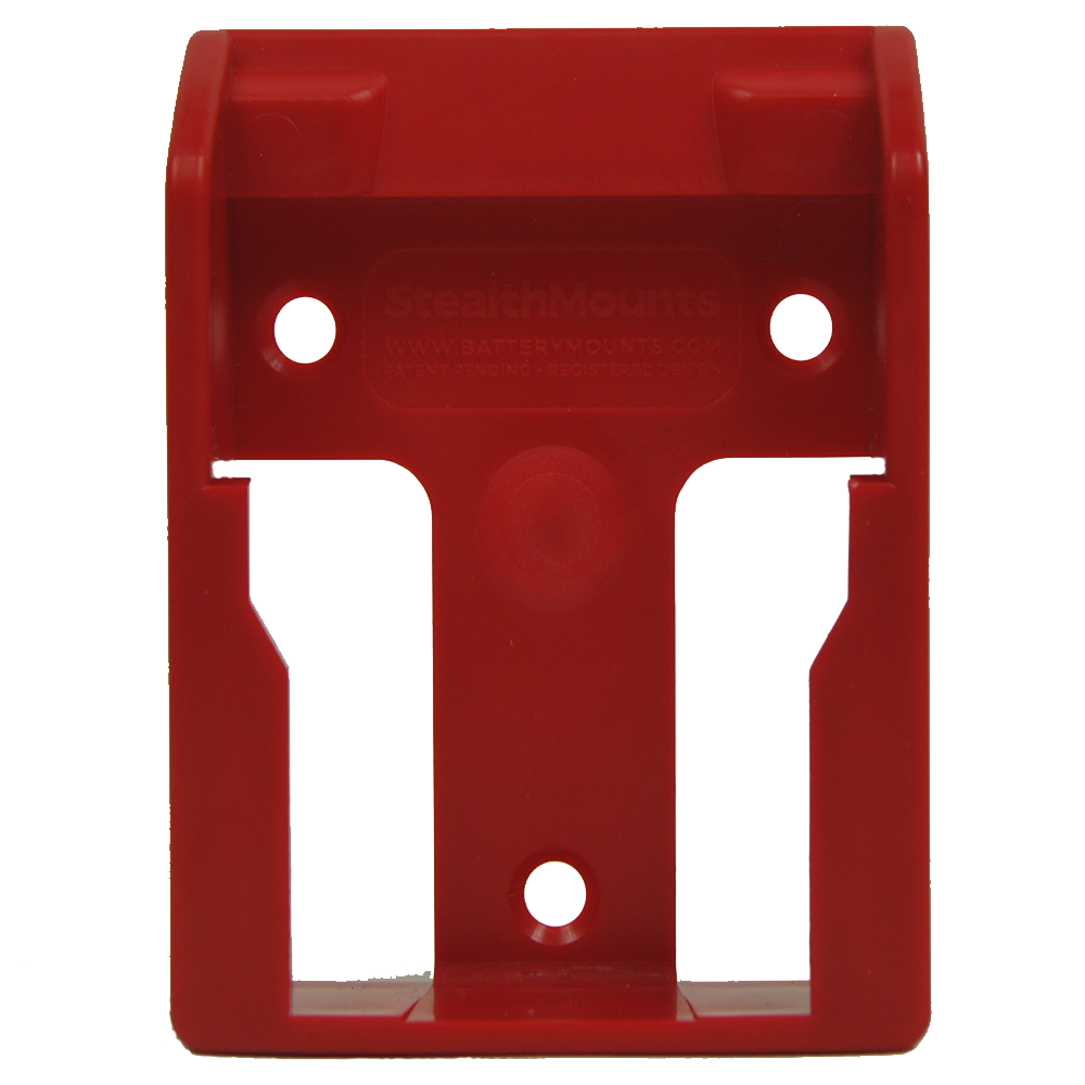 Stealthmounts Battery Mount DEWALT XR 20V 60V Red 6pk - Ascmtools