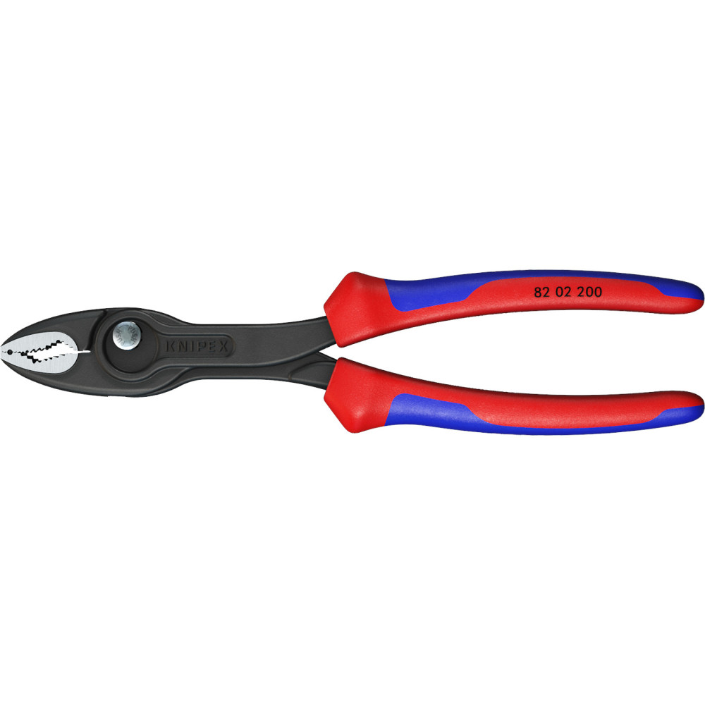 Knipex 8 In. TwinGrip Slip Joint Pliers with Comfort Grip Handle - Ascmtools