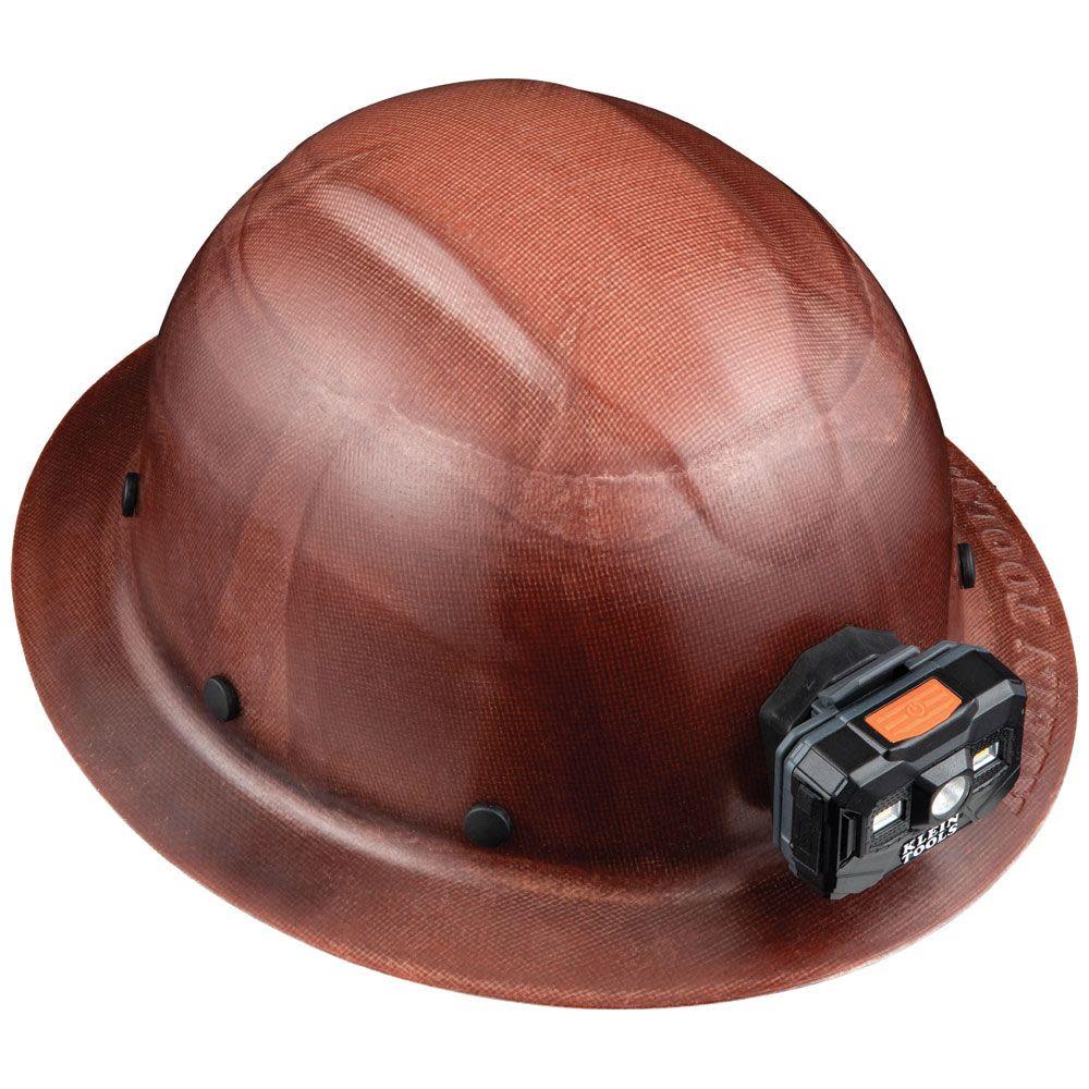 Klein Tools High Temp Hard Hat Brim with Headlamp - Ascmtools