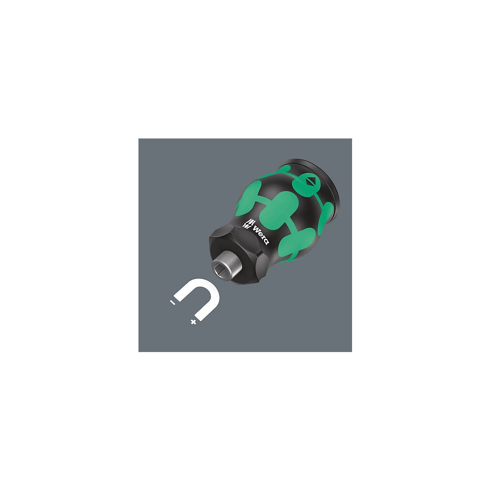 Wera Tools Kraftform Kompakt Stubby Magazine 1 Screwdriver with Bits - Ascmtools