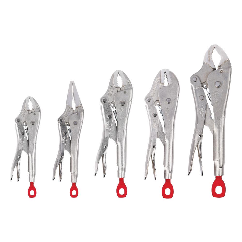Milwaukee 5Pc TORQUE LOCK Locking Pliers Kit - Ascmtools