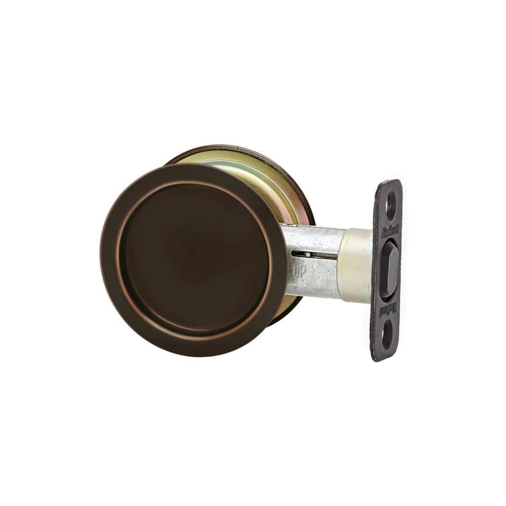 Kwikset Door Lock Oil Rubbed Bronze Indoor Passage Pocket Round - Ascmtools