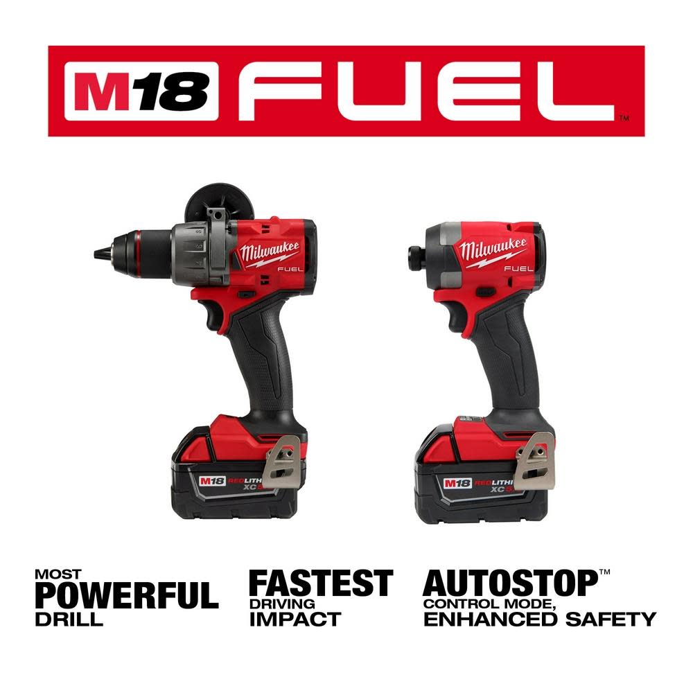 Milwaukee M18 FUEL 2 Tool Combo Kit - Ascmtools