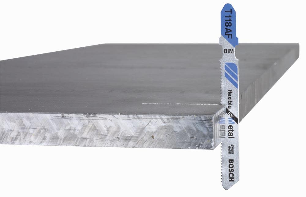 Bosch 5 pc. 3-5/8 In. 11-14 TPI Basic for Metal T-Shank Jig Saw Blades - Ascmtools