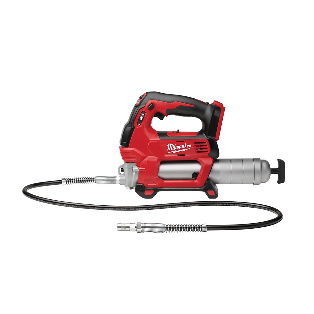 Milwaukee M18 FUEL 1/2″ High Torque Impact Wrench & M18 Grease Gun Bundle Bare Tool - Ascmtools