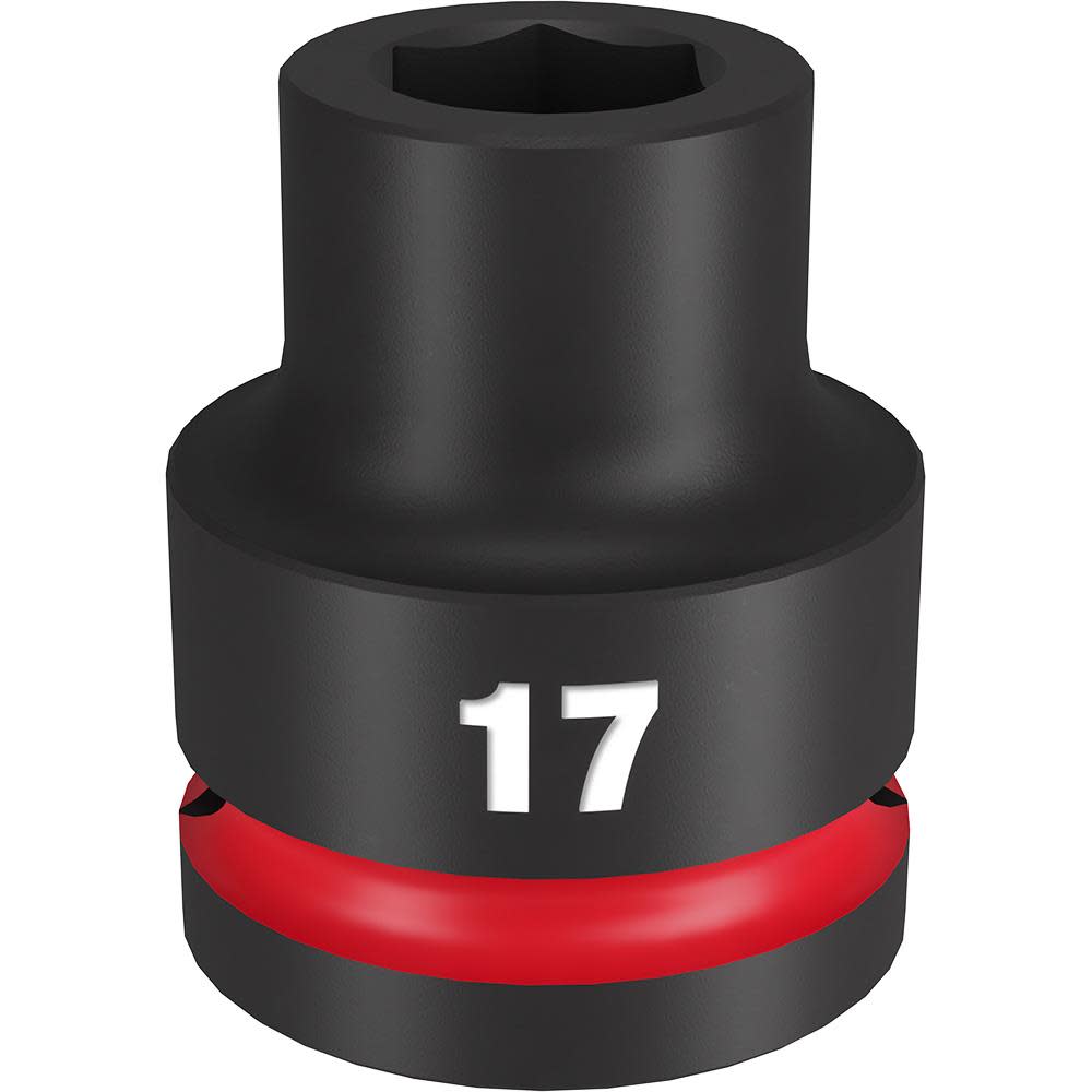 Milwaukee Impact Socket 3/4″ Drive 17mm Standard 6 Point - Ascmtools