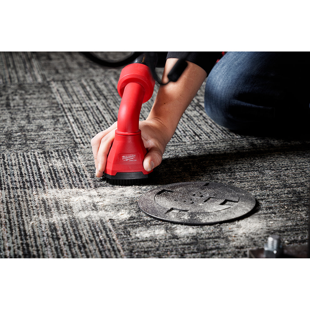 Milwaukee AIR-TIP Swiveling Palm Brush - Ascmtools