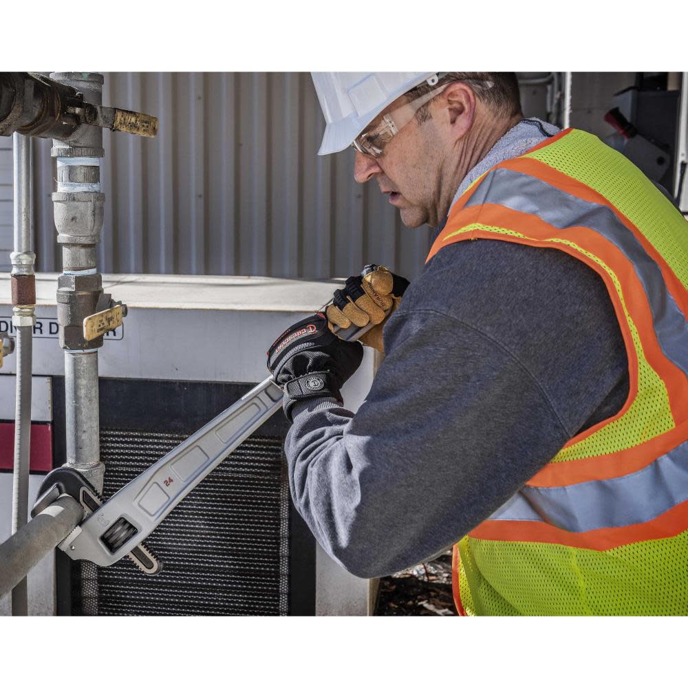 Crescent Pipe Wrench Aluminum Offset Handle 24″ - Ascmtools