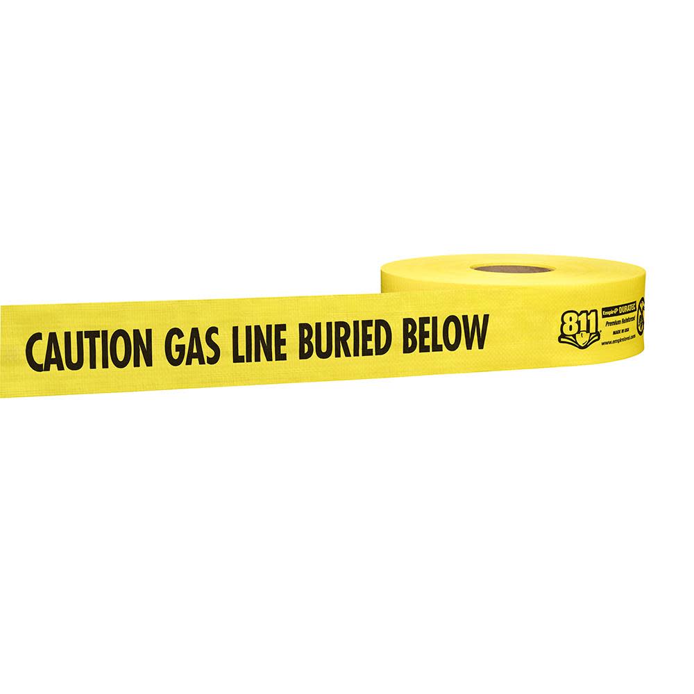 Empire Level DURATEC Reinforced Non Detectable Tape Gas Line - Ascmtools