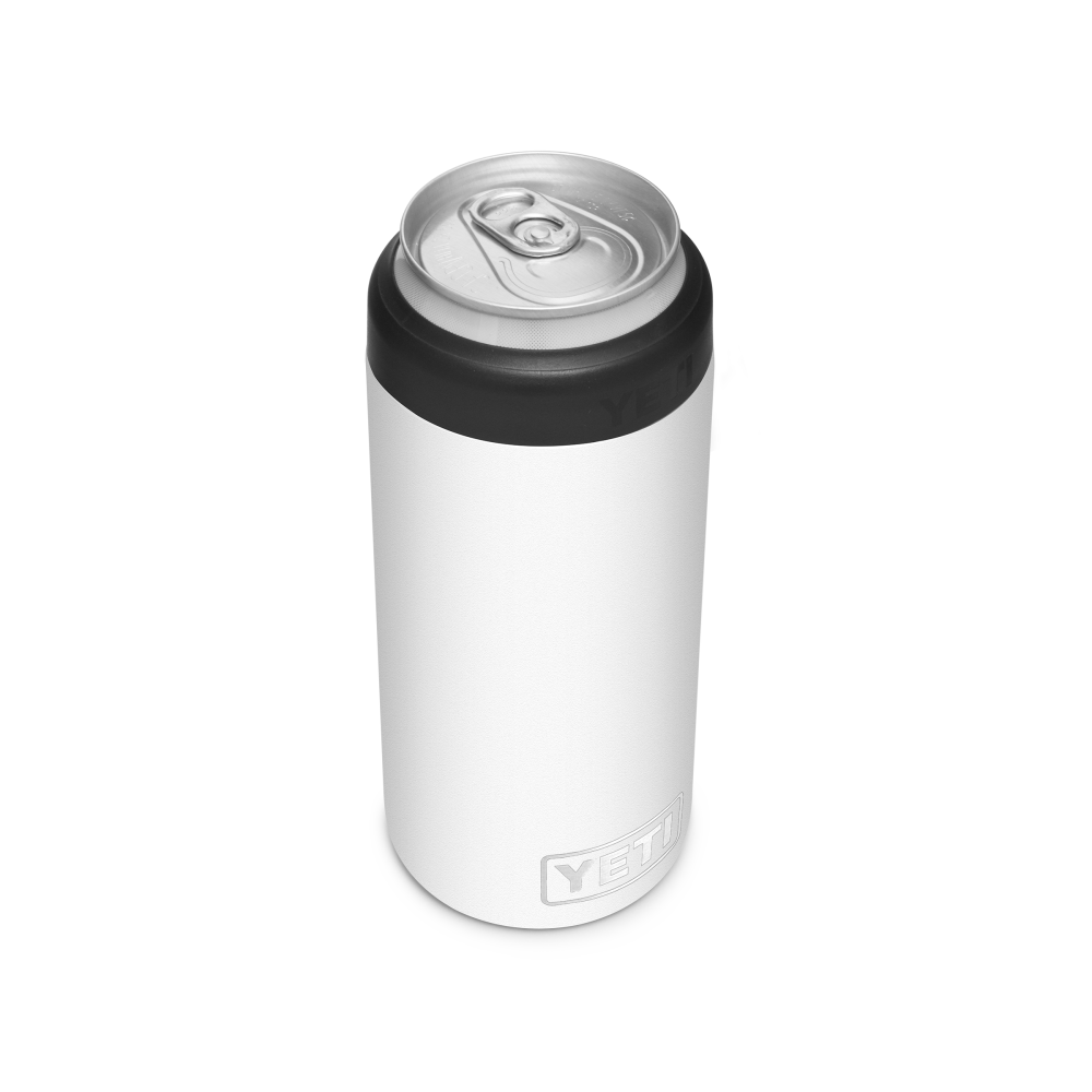 Yeti Rambler Colster Slim Can Insulator – White - Ascmtools