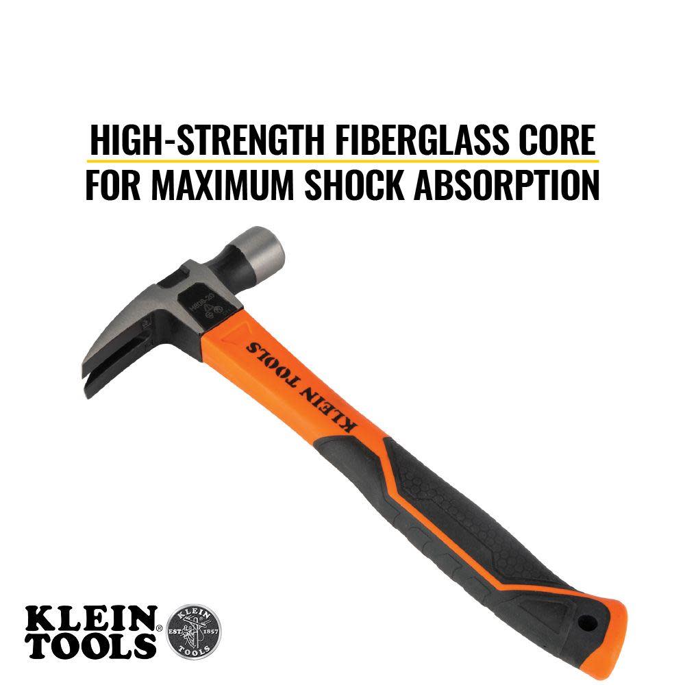 Klein Tools Hammer Straight Claw 20oz 13″ - Ascmtools