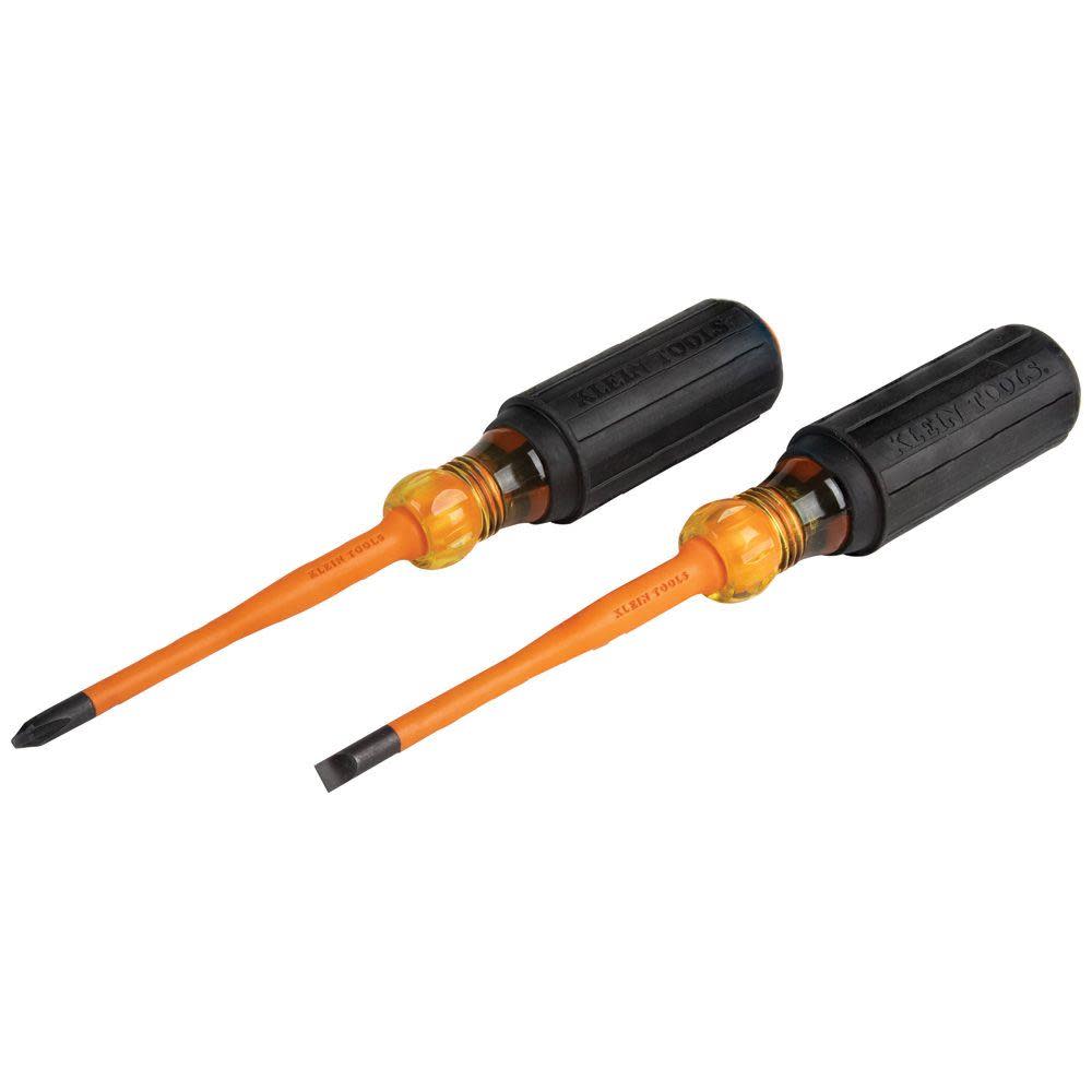 Klein Tools Slim-Tip Insul Screwdrivers 2-pc - Ascmtools
