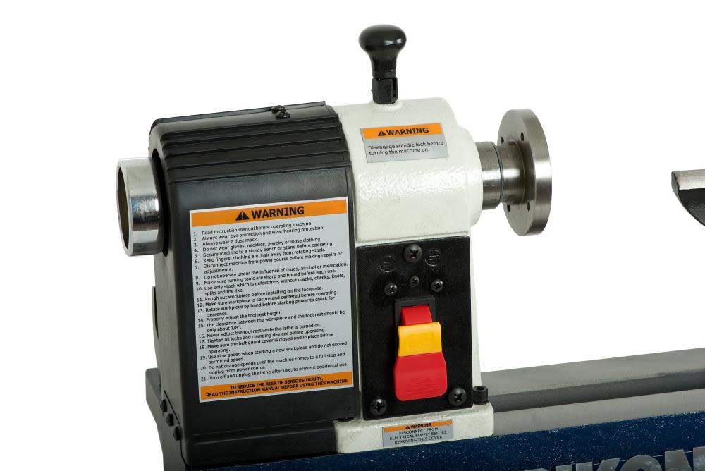 Rikon 12″ x 16″ Mini Lathe - Ascmtools