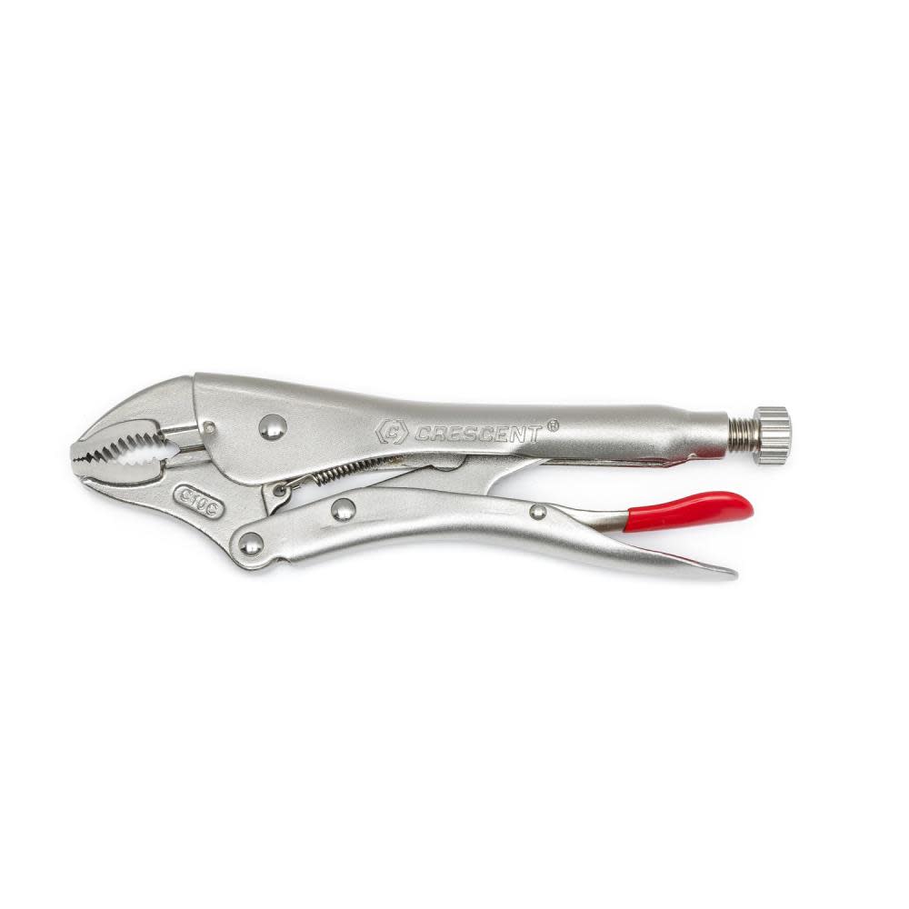 Crescent 10″ Curved Jaw Locking Pliers with Wire Cutter - Ascmtools