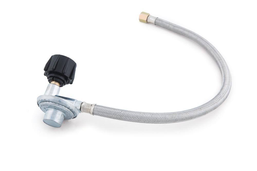 Broil King Braided Stainless Steel QCC1 Hose with Regulator - Ascmtools