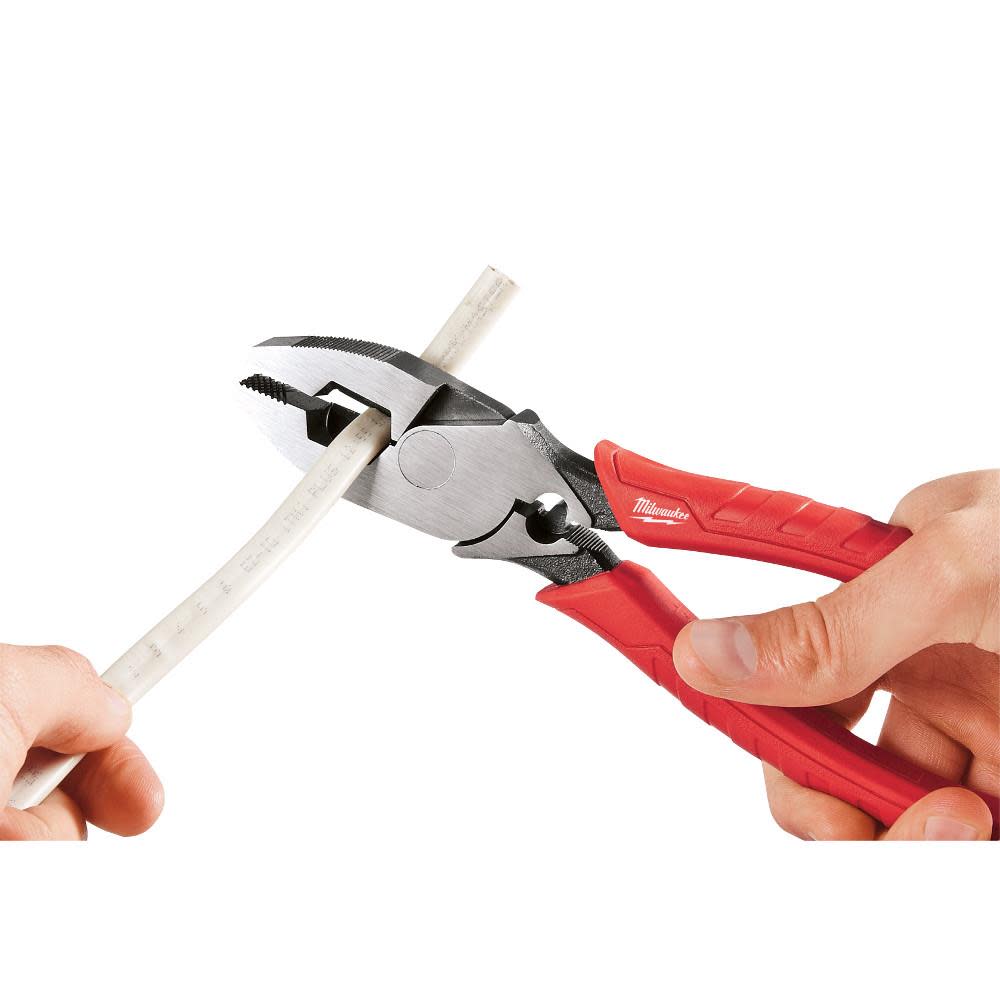 Milwaukee 9 in. High Leverage Lineman’s Pliers with Crimper - Ascmtools
