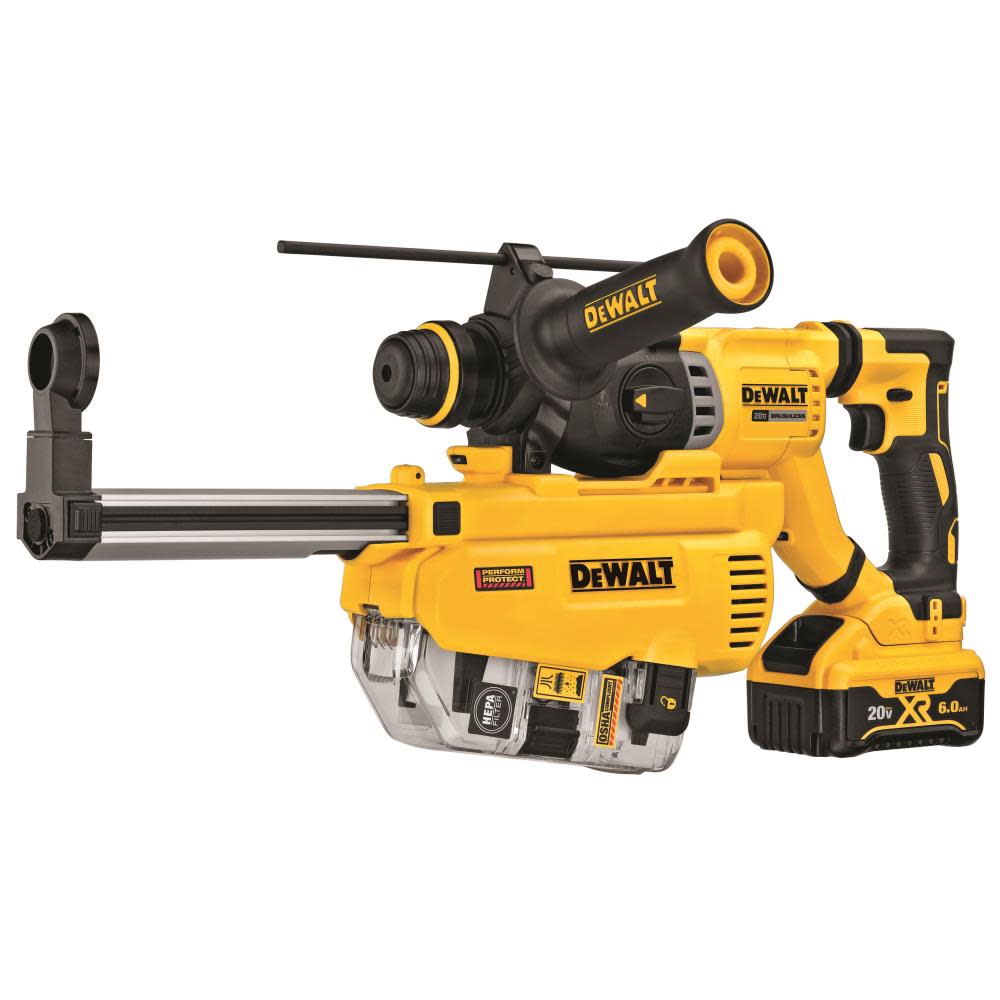 DEWALT 20V MAX* XR Brushless 1-1/8In SDS Plus D-Handle Rotary Hammer Kit - Ascmtools