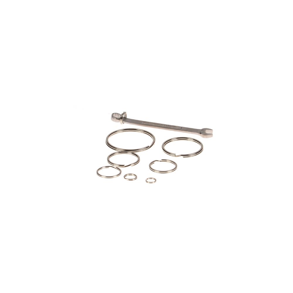 Guardian Fall Protection 1.5″ Diameter Split Ring 25pk - Ascmtools