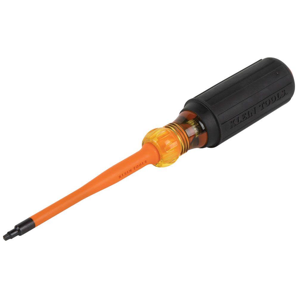 Klein Tools Insulated Screwdriver #1 SQ 4″ - Ascmtools