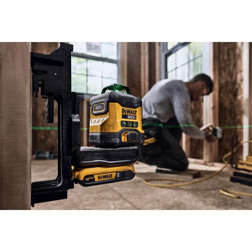 DEWALT ATOMIC 20V 3 x 360 Line Laser Kit - Ascmtools