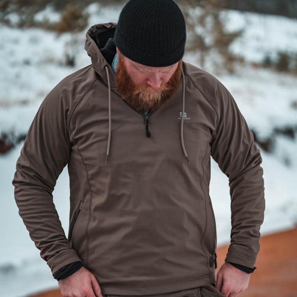 Mobile Warming Morel Agarics Pullover Jacket Mens Large - Ascmtools