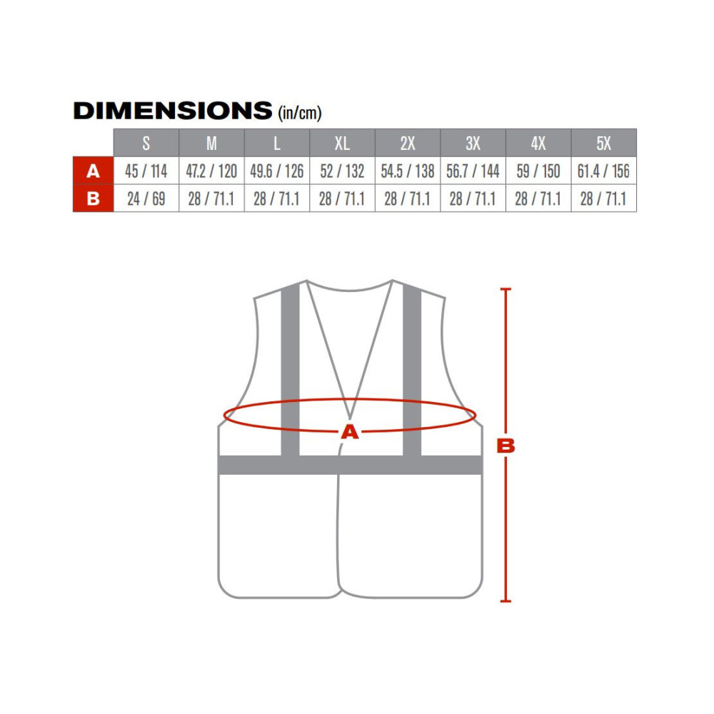 Protective Industrial Products ANSI Type R Class 2 AR/FR Solid Vest Hi Vis Yellow 2X - Ascmtools