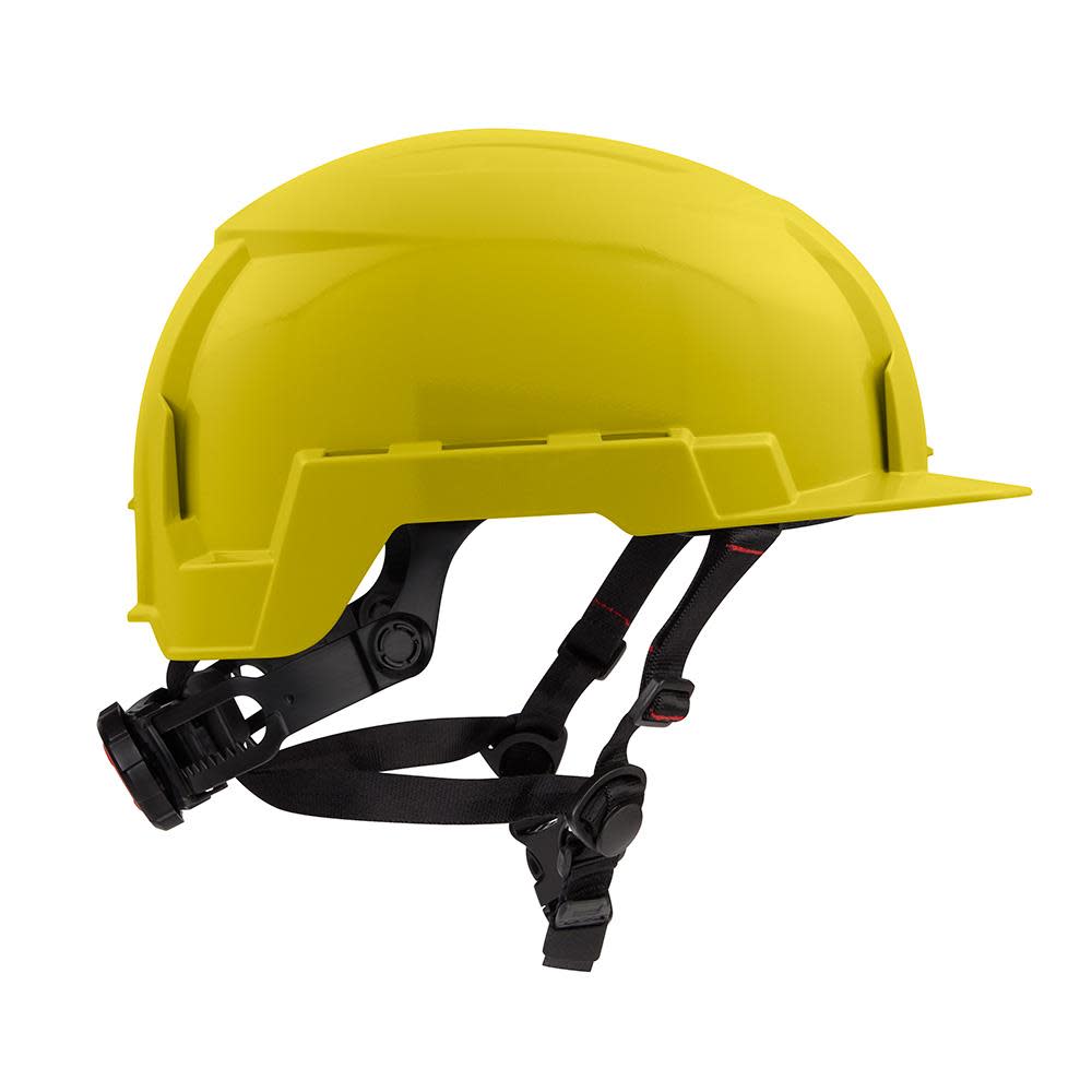 Milwaukee Yellow Front Brim Helmet with BOLT Class E - Ascmtools
