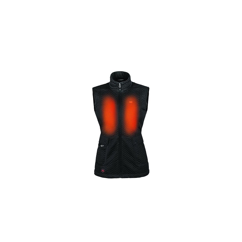 Mobile Warming Cascade Vest Womens Black Small - Ascmtools