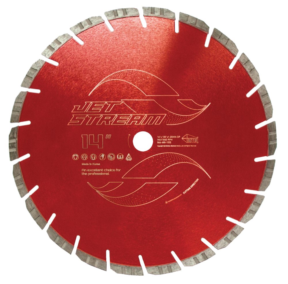 Diteq 14″ Jet Stream Diamond Blades - Ascmtools