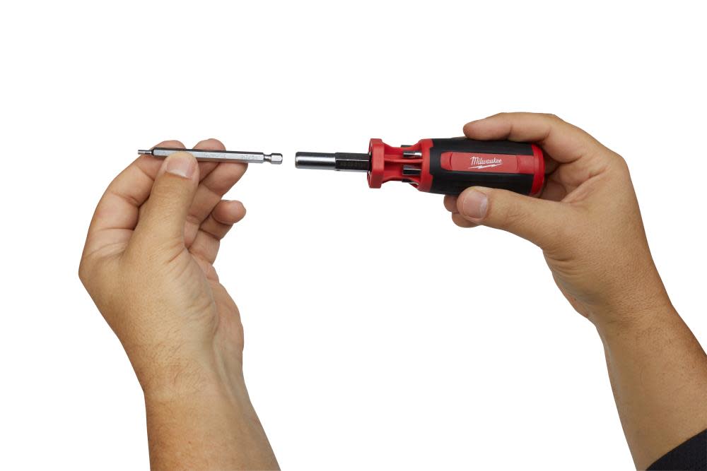 Milwaukee 9-in-1 SAE Hex/Key Drive Multi-Bit Driver - Ascmtools