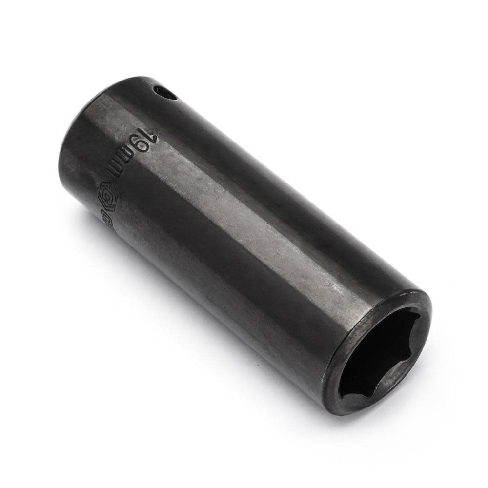 Crescent 1/2 Drive 6 Point Deep Impact Metric Socket 19mm - Ascmtools