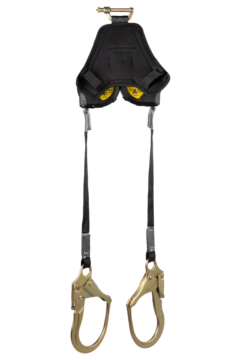 Werner Bantam 6′ Twin Leg Web Leading Edge Self Retracting Lifeline with Steel Form Hook - Ascmtools