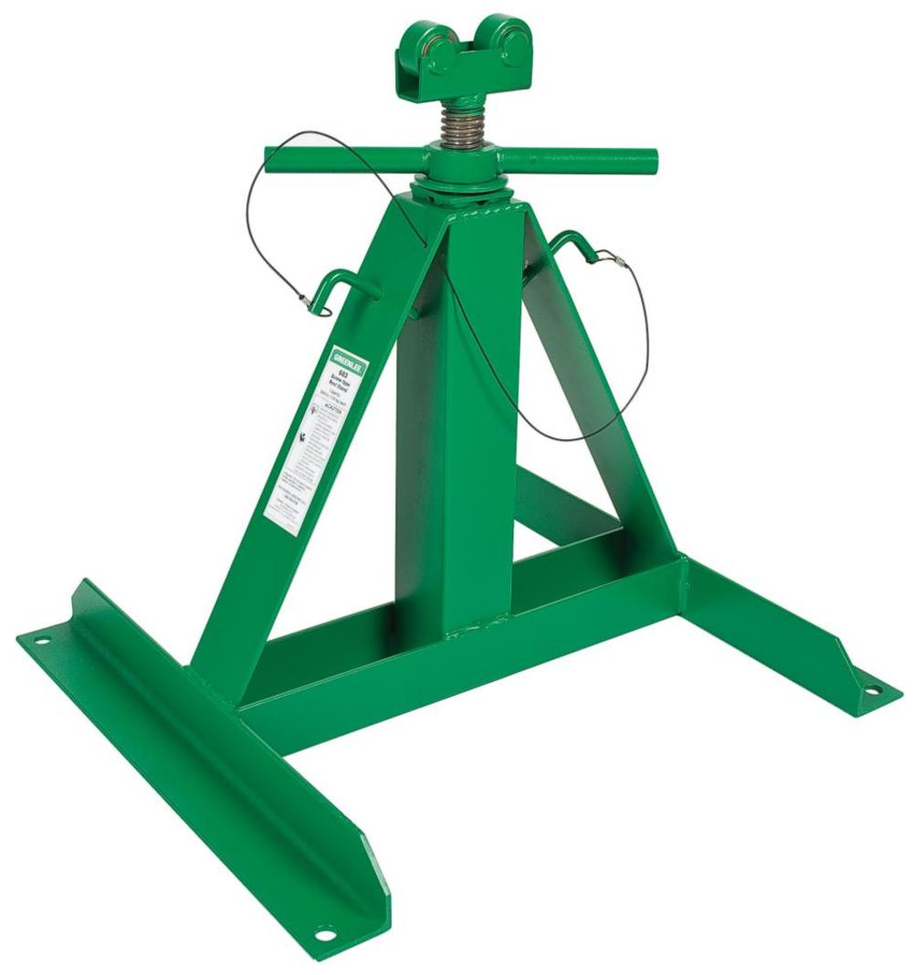 Greenlee 22 In to 54 In Screw Type Reel Stand - Ascmtools
