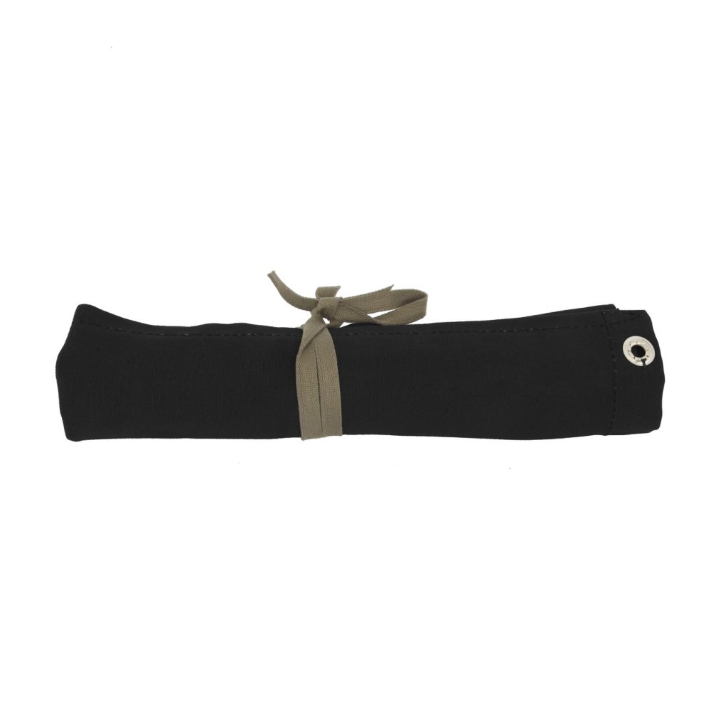 Duluth Pack Black Canvas Utensil Roll - Ascmtools