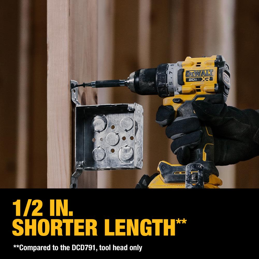 DEWALT 20V MAX XR 1/2″ Drill/Driver & 1/4″ Impact Driver Kit - Ascmtools