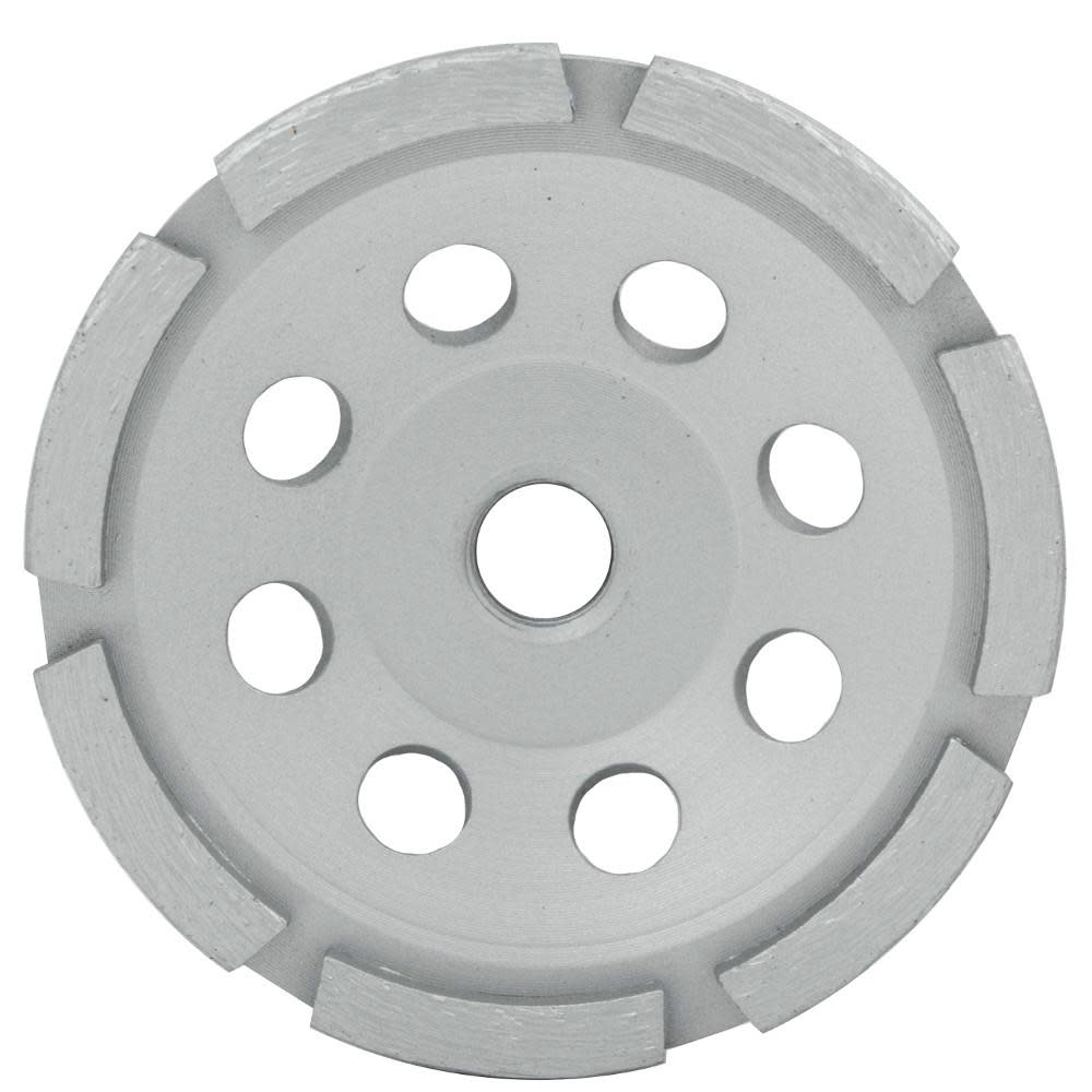 Milwaukee 4 In. Diamond Cup Wheel Single Row - Ascmtools