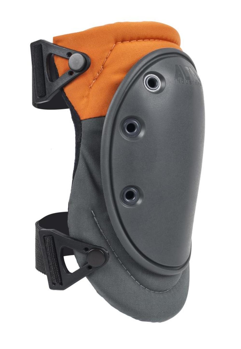 Alta Industries AltaFLEX Knee Pads Gray/Orange with AltaLOK - Ascmtools