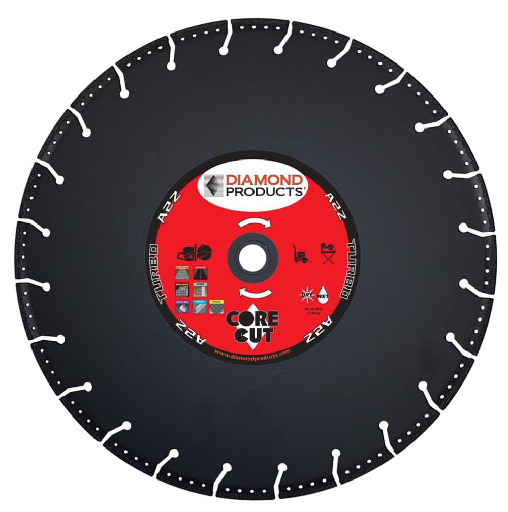 A2Z 14 In. x .125 In. x 1 In. Vacuum Bonded Multipurpose Blade - Ascmtools