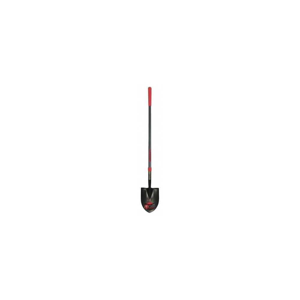 Razorback Round Point Shovel with 48″ Fiberglass Handle - Ascmtools